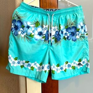 Mens Tommy Bahama Swim Trunks - Baja Paradise - Sz. M